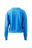 Ceres Life - Sasha Sporty Slouchy Crew - Marine Blue Side Stripe