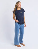 Foxwood - Confetti Tee - Navy