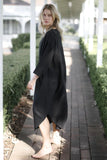 Eadie Lifestyle - The Malle Linen Dress - Black