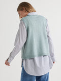 LD & Co - Button Front Vest - Caper