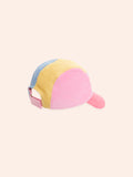 Huxbaby - Colour Block Cord Panel Cap - Pink/Purple/Yellow/Blue