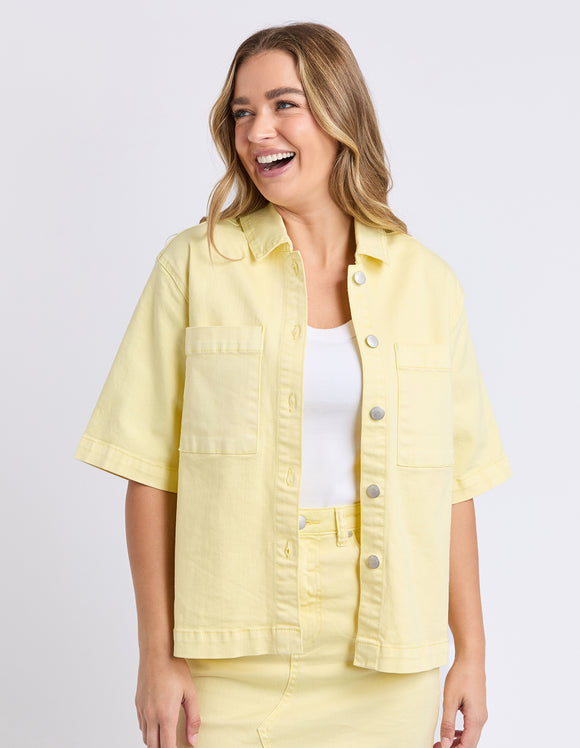 Foxwood - Hayden Short Sleeve Shirt - Sunshine