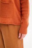 Tirelli - Roll Hem Pocket Knit - Amberstone