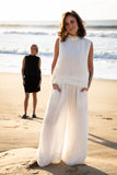 Eadie Lifestyle - Arana Linen Pants - Off White