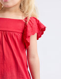 Eve Girl - Maisie Dress - Red