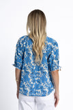 Humidity - Fleur Blouse - Blue/Stone