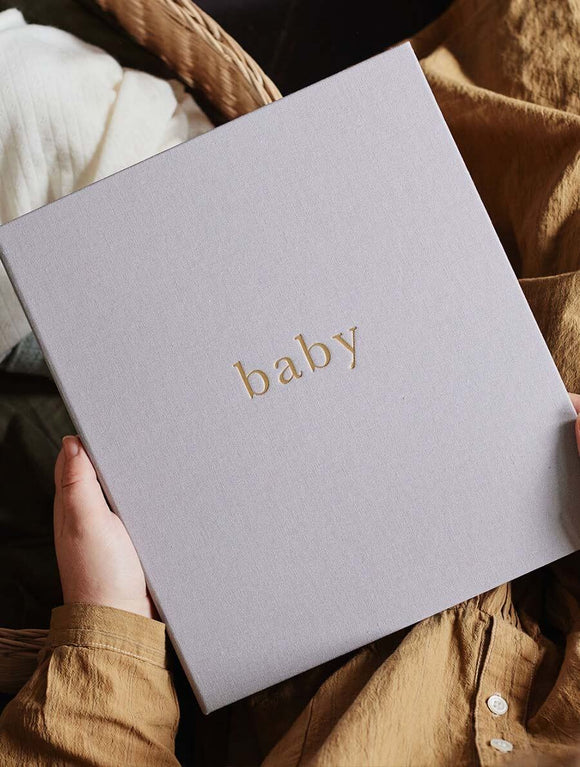 Write To Me Journal - Baby - Your First Five Years - Light Grey