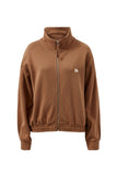 Ceres Life - Freya Zip Thru Sweat - Toffee