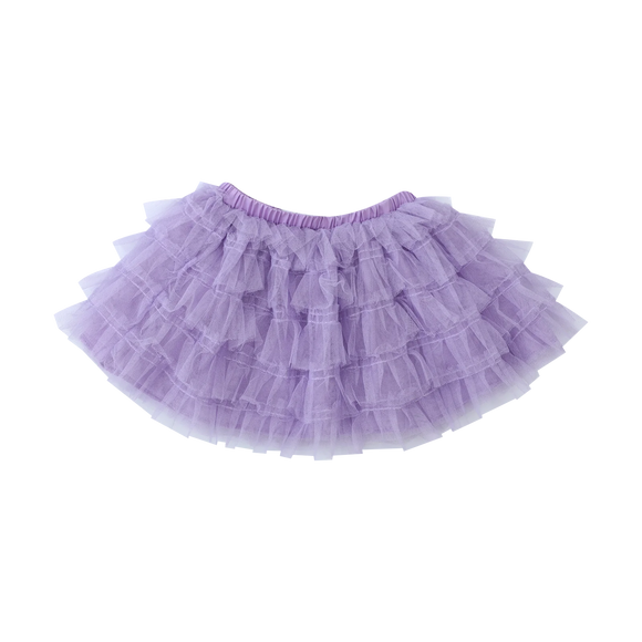 Cracked Soda - Sofia Frill Skirt - Lilac