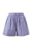 Ceres Life - Mila Shorts - College Blue White Stripe