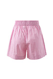 Ceres Life - Mila Shorts - Hibiscus Pink Triple Stripe
