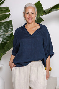 The Italian Cartel - Comme Top - Navy