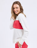 Foxwood - Simplified Tonal Crew - Red