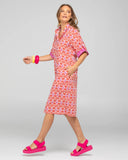 Boom Shankar - Maui Shirt Dress - Naples Pomodorro