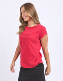 Foxwood - Signature Tee - Crimson