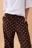 Ceres Life - Resort Pant - Chocolate Polka Dot