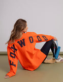 Foxwood - Interval Crew - Orange and Navy