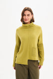 Tirelli - Roll Hem Pocket Knit - Deep Citrus