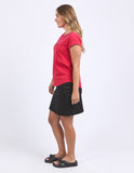 Foxwood - Signature Tee - Crimson