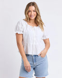 Foxwood - Tiana Top - White