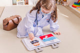 Curious Columbus - Fabric Activity Book - When I Grow Up