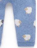 Purebaby - On The Farm Leggings - Sheep Jacquard