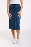 Italian Star - Hugo Summer Skirt - Dark Denim
