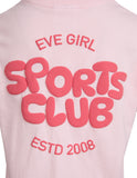 Eve Girl - Sports Club Tee - Pale Pink