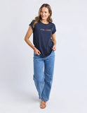 Foxwood - Confetti Tee - Navy