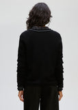 LD & Co - Collared Cardi - Black