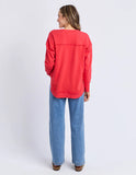 Foxwood - Simplified Metallic Crew - Red
