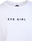 Eve Girl - Washed Tee - White