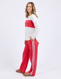 Foxwood - Simplified Tonal Crew - Red
