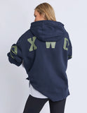 Foxwood - Interval Hoodie - Navy / Khaki