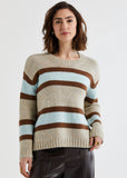 LD & Co - Lofty Stripe Jumper - Oat