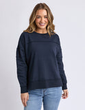 Foxwood - Jayne Throw On Fleece - Navy