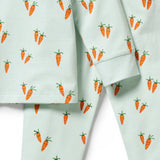 Wilson & Frenchy - Cute Carrots Organic Long Sleeved PJ’S