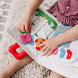 Curious Columbus - Fabric Activity Book - My Big Day