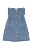Milky - Denim Frill Dress