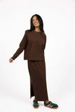 Humidity - Banter Skirt - Chocolate