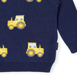 Korango - Tractor Sweater - Navy