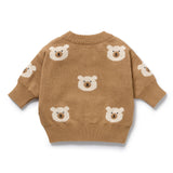 Wilson & Frenchy - Beary Cute Organic Knitted Jacquard Jumper
