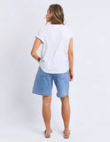 Foxwood - Confetti Tee - White