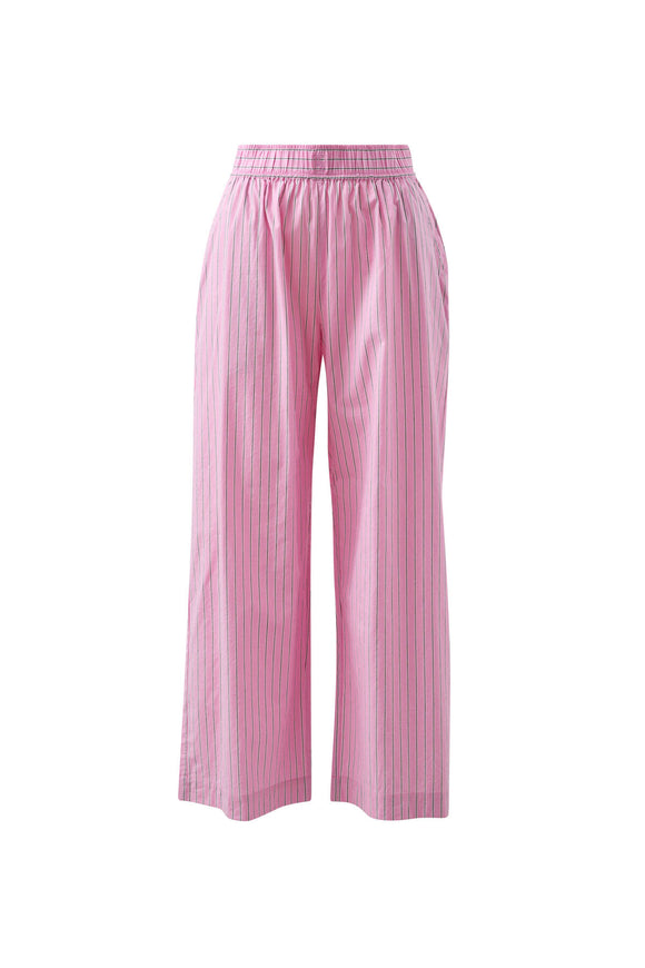 Ceres Life - The Lounge Pant - Hibiscus Pink Triple Stripe