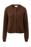 Ceres Life - Nelly Long Sleeve Knit Cardi - Chocolate