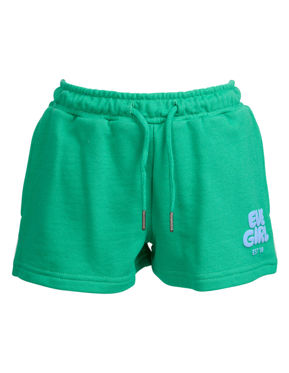 Eve Girl - Sports Club Fleece Shorts - Green