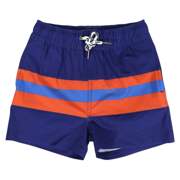Korango - Stretch Navy Contrast Quick Dry Boardies