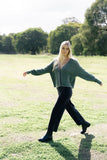 Humidity - Rome Cardi - Green/Grey