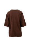 Ceres Life - Luna Relaxed Tee - Chocolate/Ceres Script