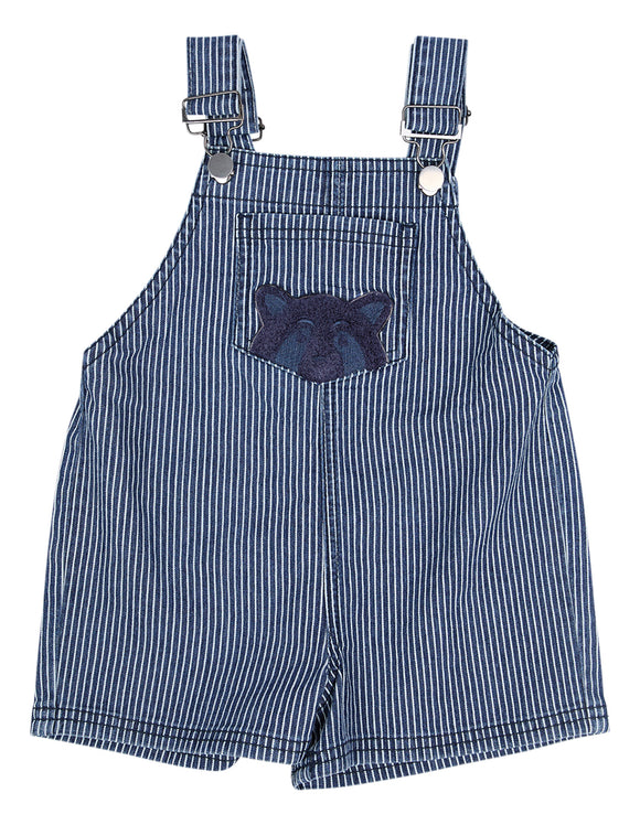 Animal Crackers - Vertical Overalls - Stripe